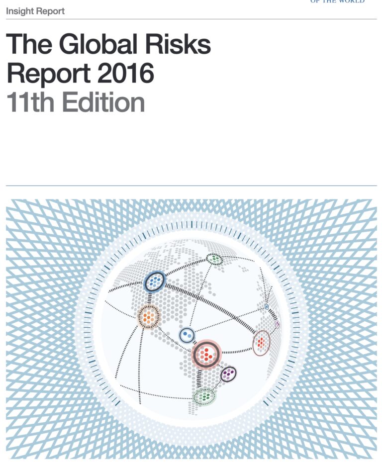 WEF (2016): Global Risks Report 2016