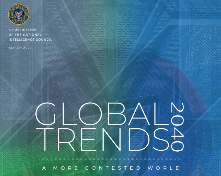 National Intelligence Council: Global Trends Report 2040