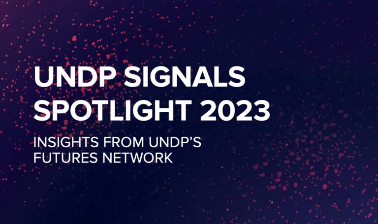 UNDP (2023): UNDP 2023 signals spotlight report