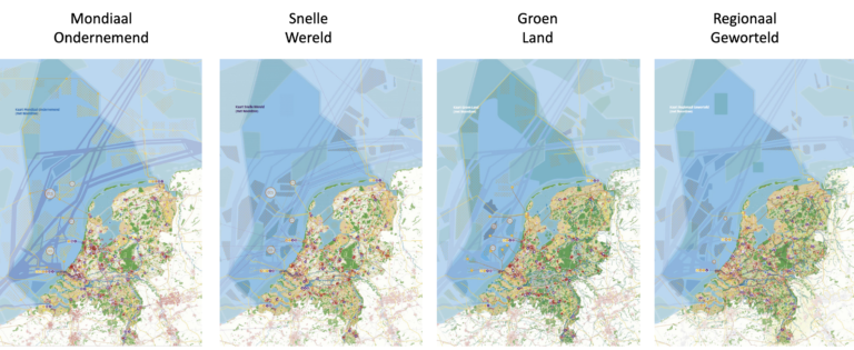 PBL (2023): Ruimtelijke Verkenning 2023 – Vier scenario’s voor de inrichting van Nederland in 2050