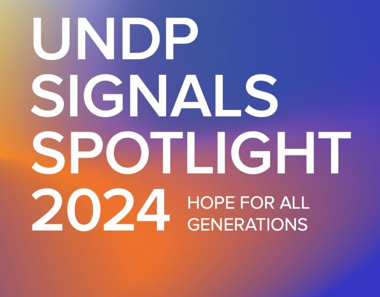 UNDP, 2024: UNDP signals spotlight report 2024
