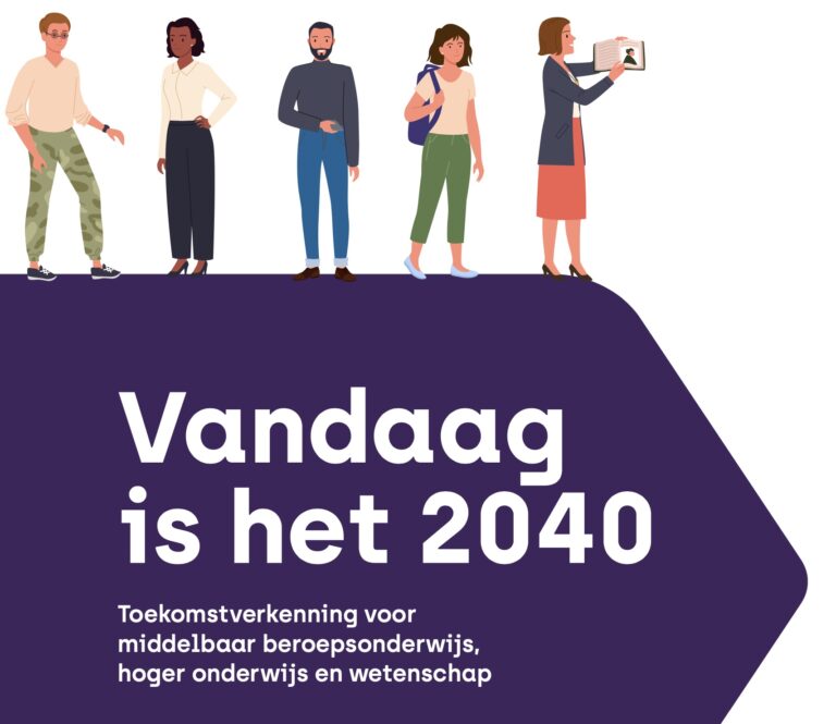 KBA Nijmegen et al. (2023): Vandaag is het 2040 – Toekomstverkenning voor middelbaar beroepsonderwijs, hoger onderwijs en wetenschap