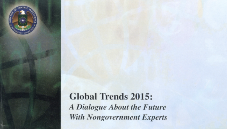 NIC (2000): Global Trends 2015 – A Dialogue About the Future With Nongovernment Experts