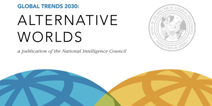Global Trends 2030: Alternative Worlds - voorpagina van het NIC-rapport